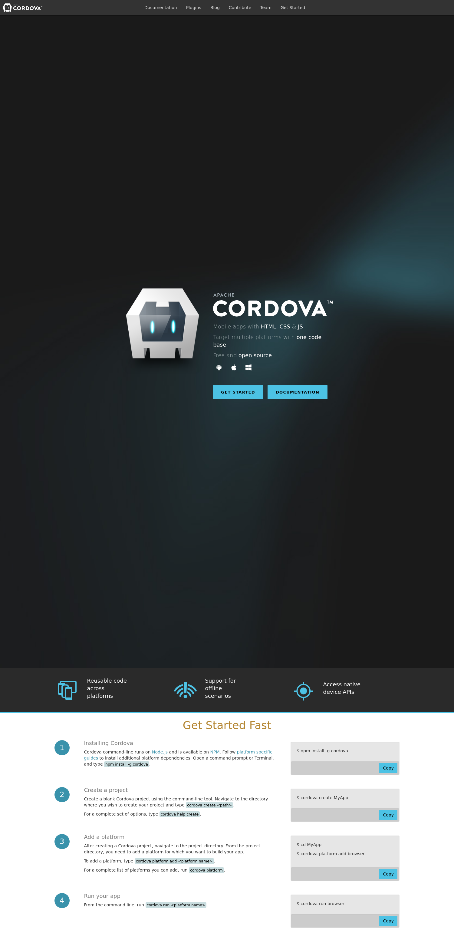 Apache Cordova
